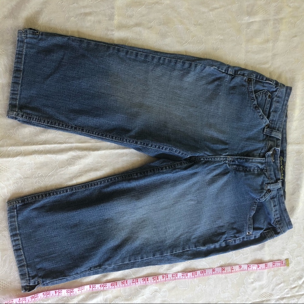 Gloria Vanderbilt Perfect Fit Denim Capri Sz 8P